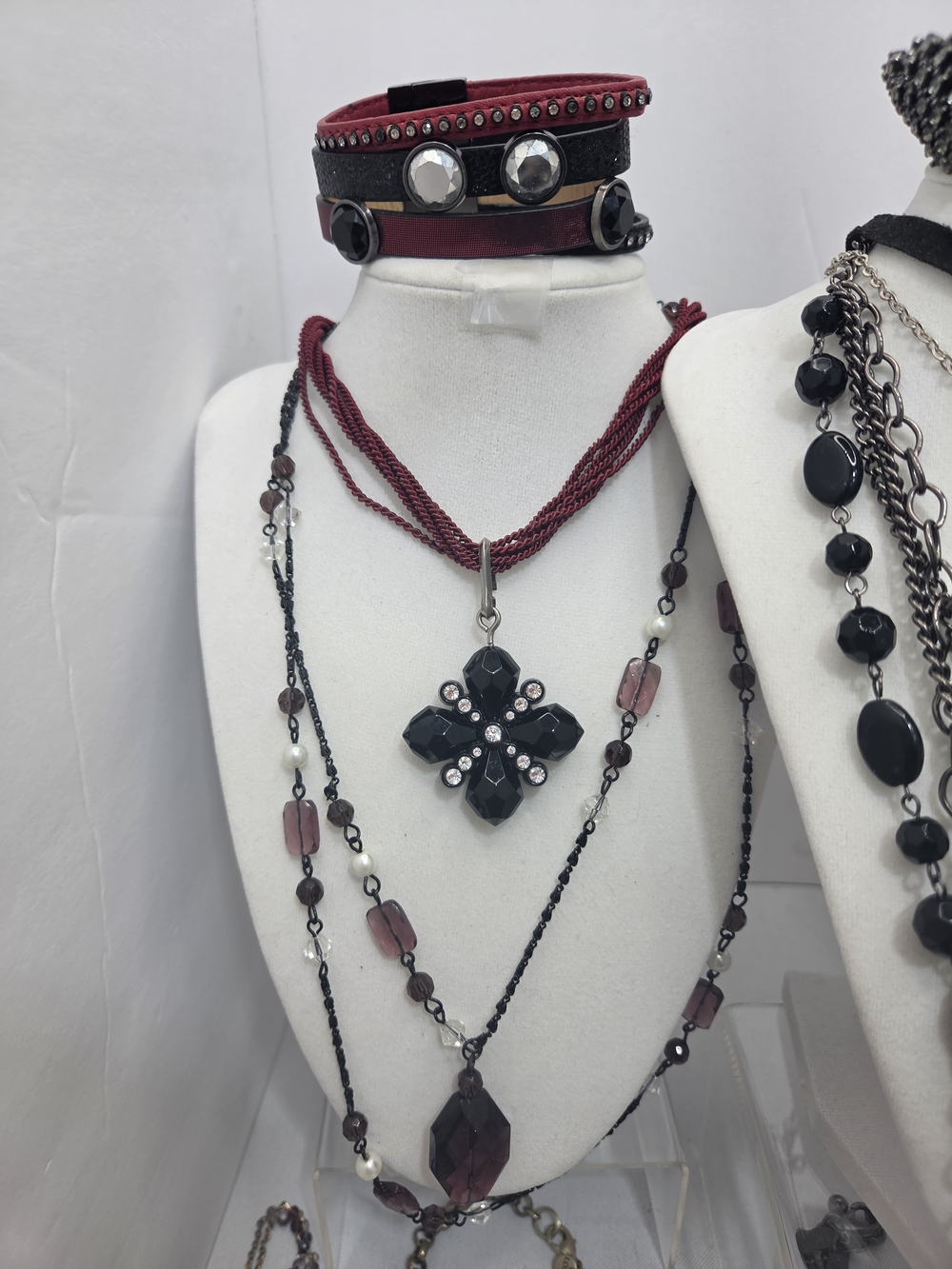 HUGE ​54pc Vintage & Modern Jewelry Lot CHICO'S LOFT INC. LEITH Necklace Earring - Picture 6 of 16